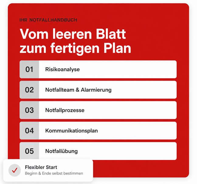 Inhalt eines Notfallhandbuchprojektes
